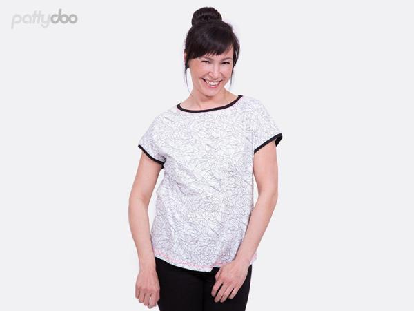 Schnittmuster Sara Damenshirt by pattydoo